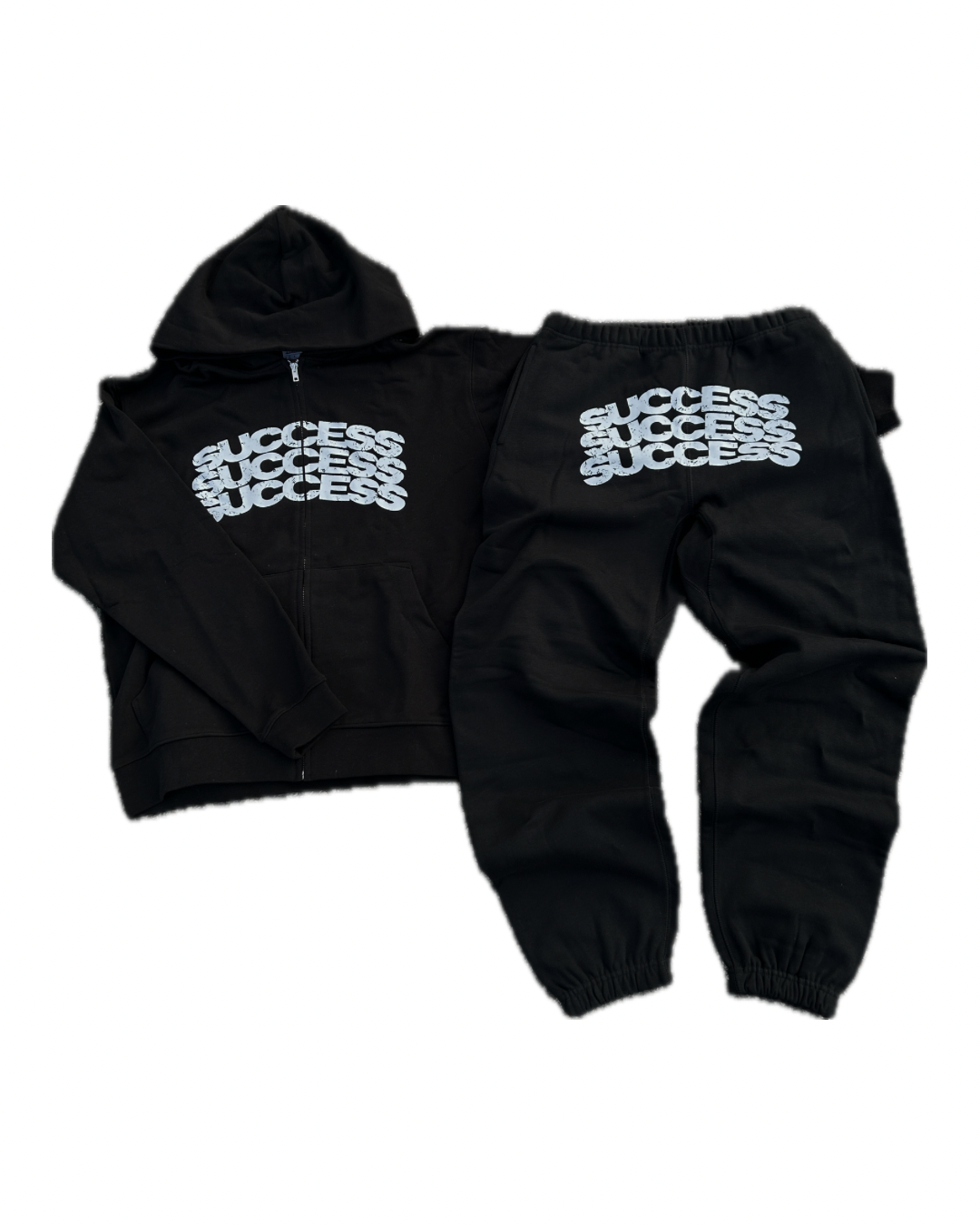 BLACK ‘SUCCESS’ SWEATSUIT