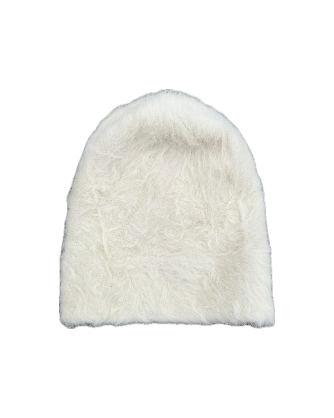 OFF WHITE FUR BEANIE (READY TO SHIP)