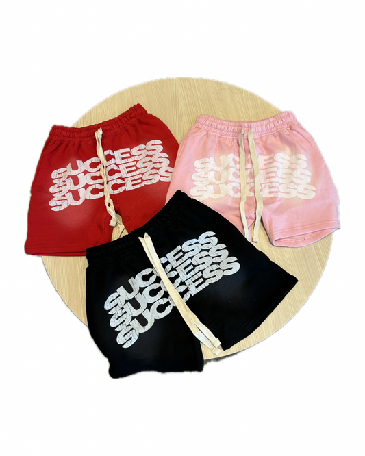 ‘SUCCESS’ SHORTS (READY TO SHIP)