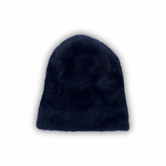 OG BLACK FUR BEANIE